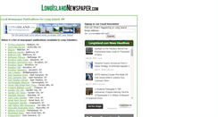 Desktop Screenshot of longislandnewspaper.com